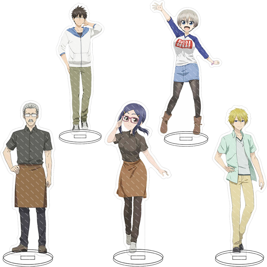 Figma Stand Set - Stand Akrilik Anime 16CM Uzaki-chan Wants