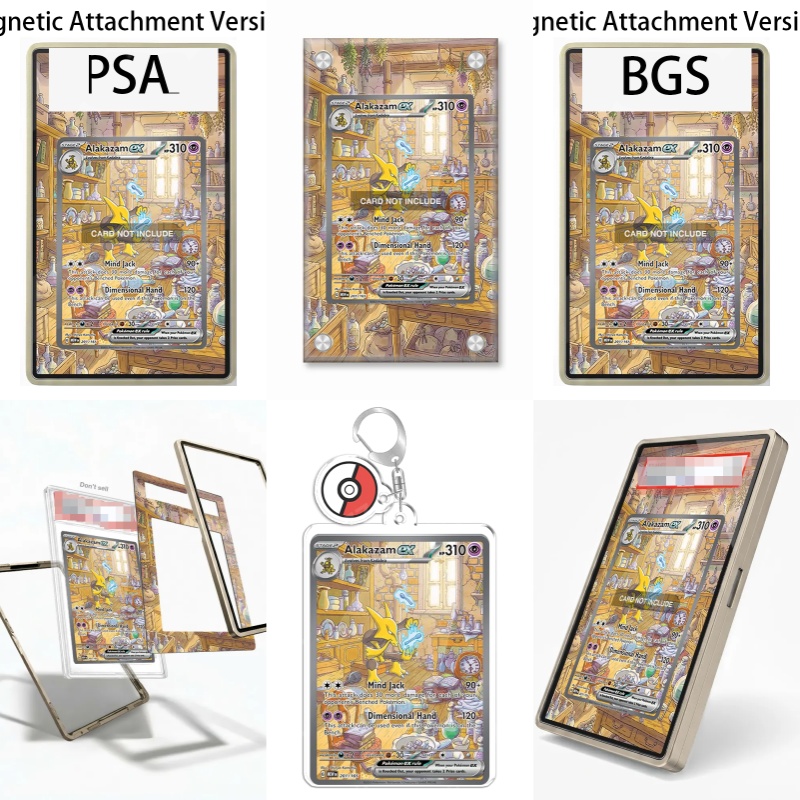 Display Case Acrylic - Pajangan Seni untuk Pokemon Scarlet Violet