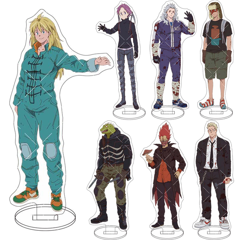 16CM Anime ‌ Figur Dorohedoro  - Figma Stand Set ulasan dan harga