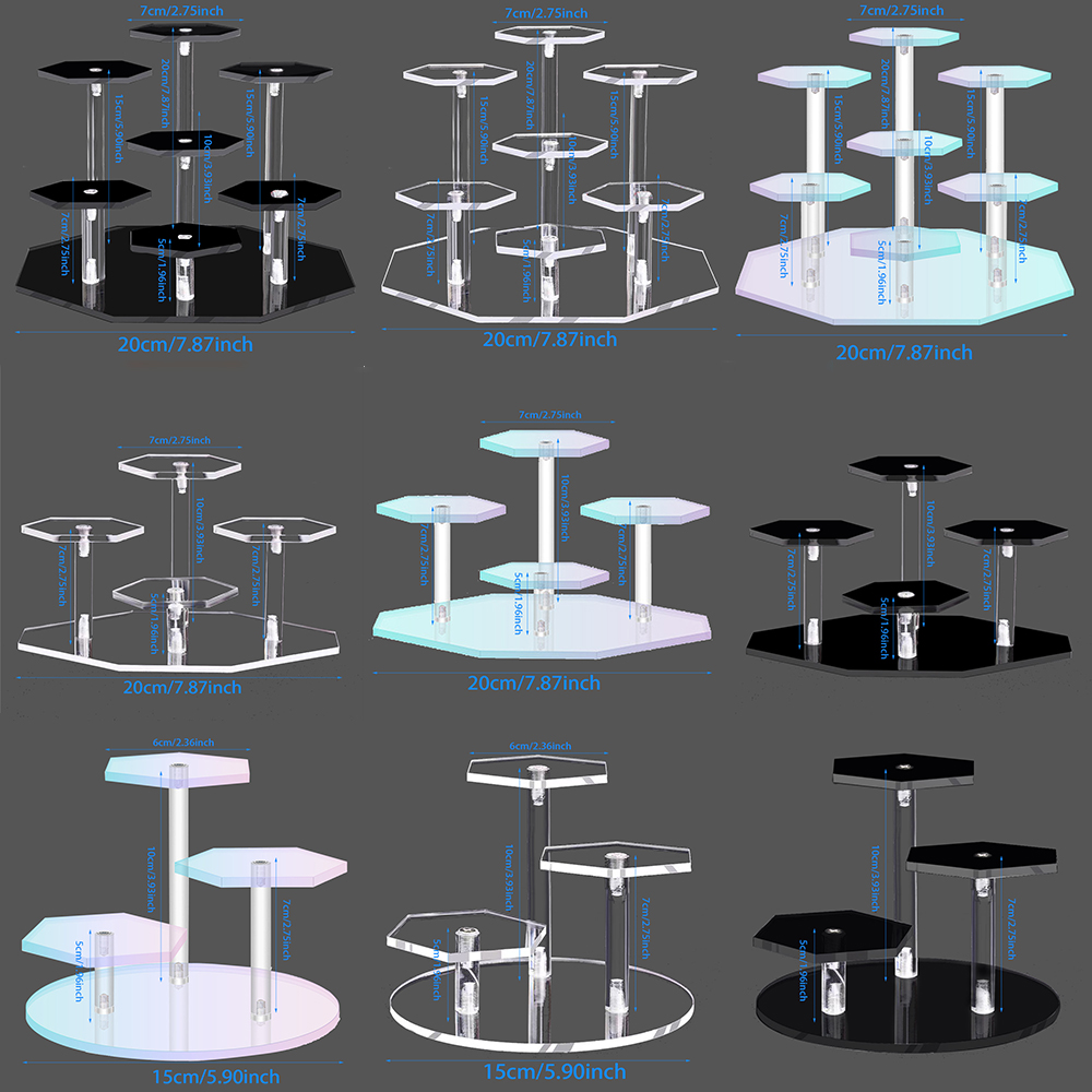 Stand Display Akrilik Berlapis - Pop Display Shelf ulasan dan harga