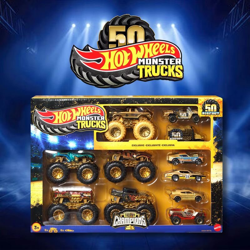Hot Wheels Monster Truck 50th  - Hot Wheels Car Monster Trucks ulasan dan harga